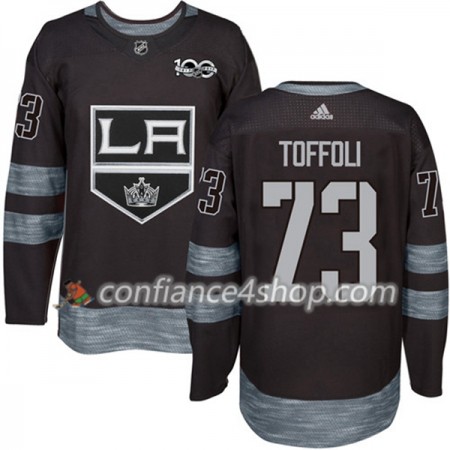 Adidas Maillot de Hockey Los Angeles Kings Tyler Toffoli 73 1917-2017 100th Anniversary Noir Authentic - Homme